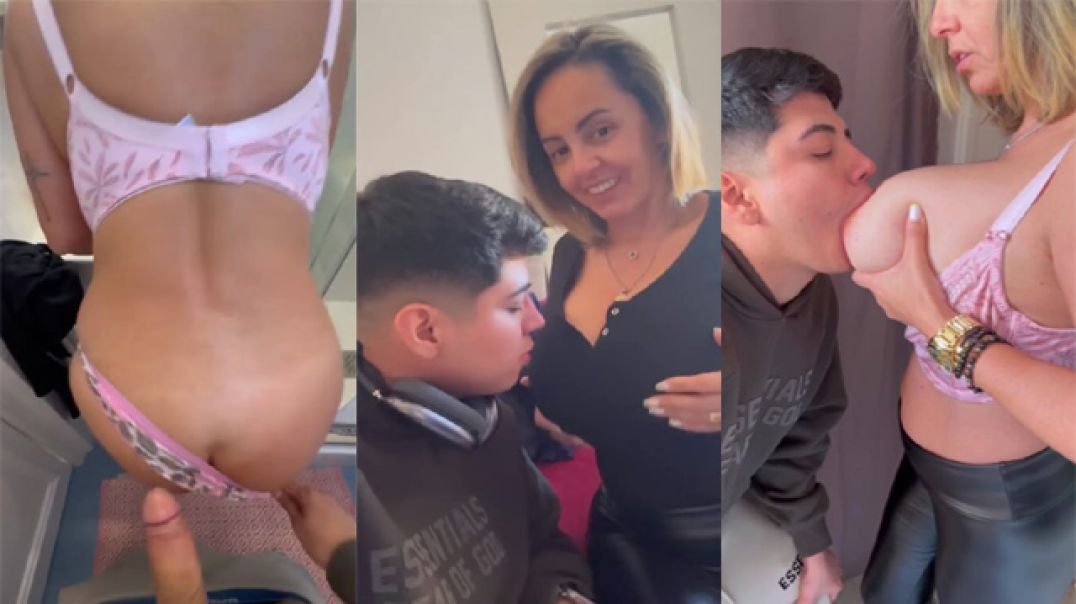 Son Sucks Mom's Huge Tits