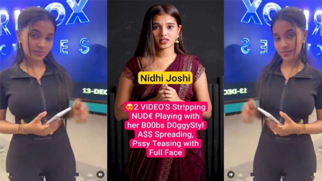 Nidhi Joshi Famous Insta Influencer Paid App Exclusive Stripping Nude Playing