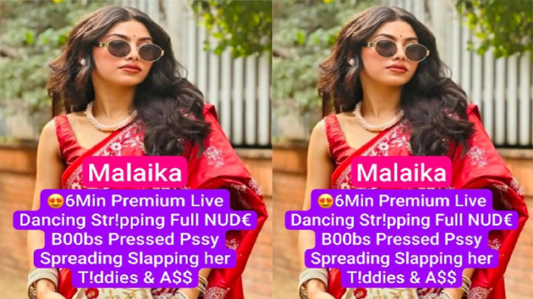 Beautiful Influencer Malaika Latest Premium Live Dancing Stripping