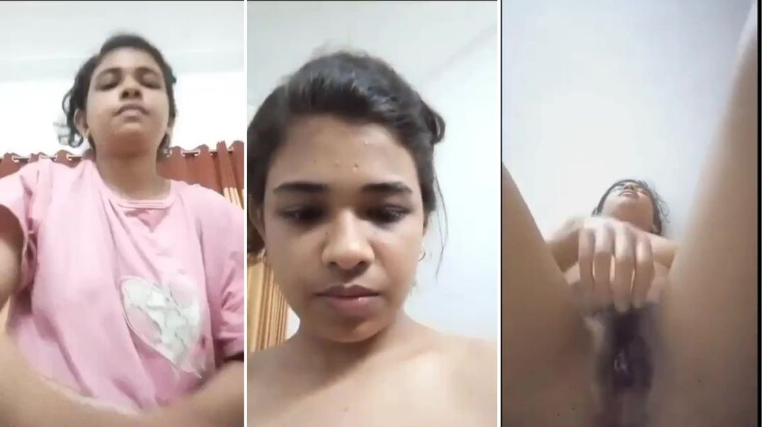 Desi Babe Strips Naked for Her Boyfriend and Fingers Her Wet Pussy