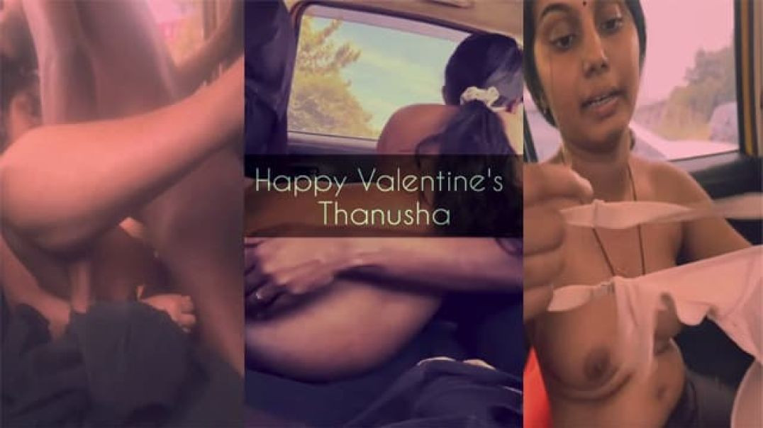 Valentine's Day Tamil Lovers Having Nice Sex In Car
