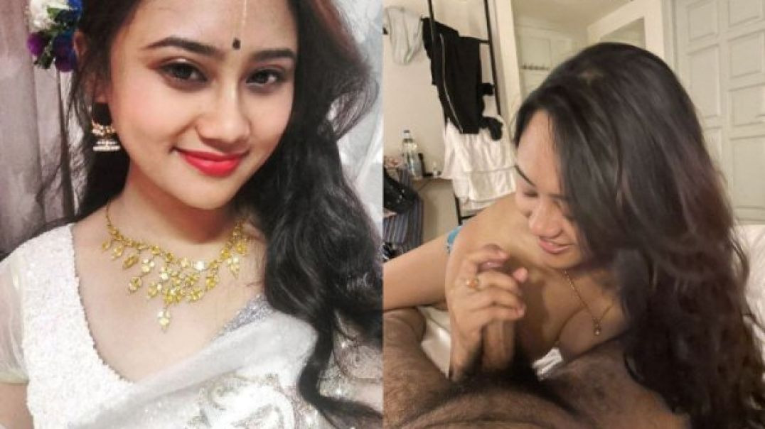Beautiful Nepali Girl Giving Blowjob & Fucked In Doggy